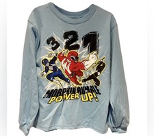 Power rangers, size 7, Y2K 2007 long sleeve tee
