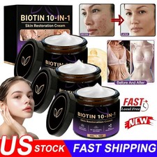 2026 Biotin 10-in-1 Skin Restoration Cream, Professional Skin Treatment Cream