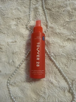 Tower 28 SOS Daily Rescue Facial Spray for Sensitive Skin Full Size 4 fl oz NWOB