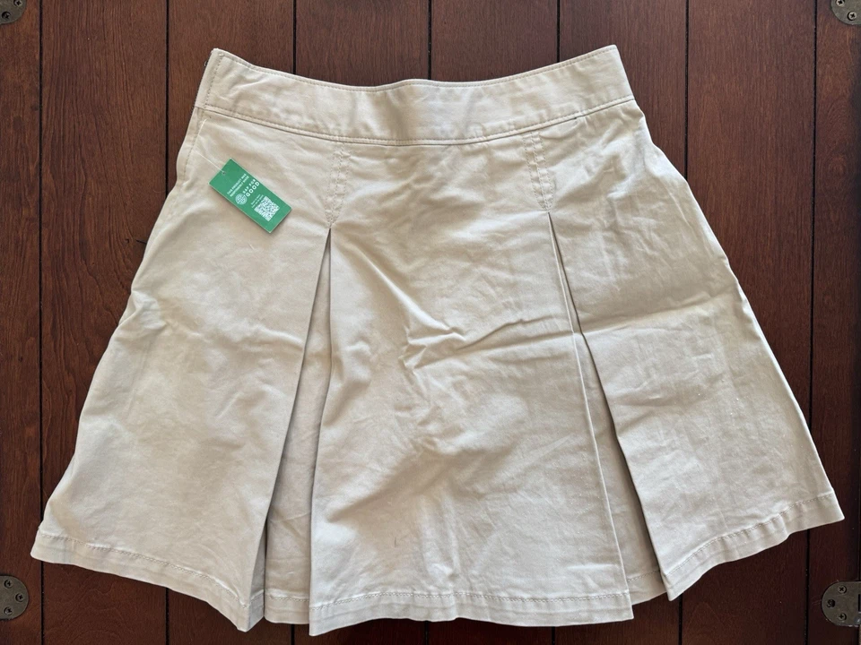 Pantalón corto uniforme caqui Gap Girls 18 Foto 3 de 4