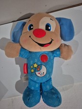Fisher Price Laugh Learn NIGHTTIME PUPPY Plush - BFK64, Popular Toy, WORKS Qq