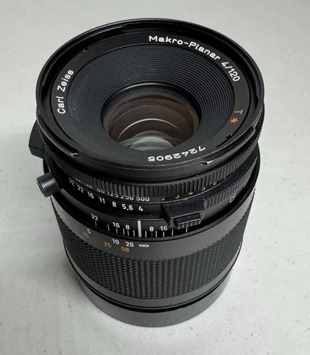 Hasselblad Carl Zeiss Makro-Planar 120mm f/4 CF T* Lens W/ Lens Caps