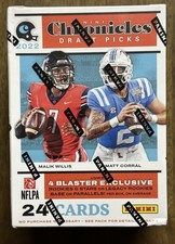 2022 Panini Chronicles Draft Picks Football Blaster Box - 24 Cards - New Sealed