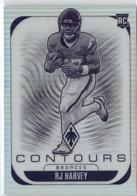 2025 Panini Phoenix #10 RJ Harvey Contours