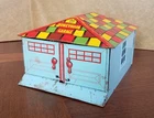 Vintage 1930's Marx Honeymoon Garage Tin Litho Good Condition