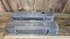 Rare Vintage Mt Mickey Thompson Pontiac Aluminum Valve Covers Wbreather Cap