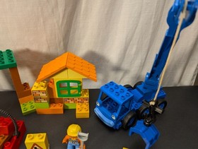 2005 Lego DUPLO Bob the Builder Scoop & Lofty at the Building Yard 3297, Rare