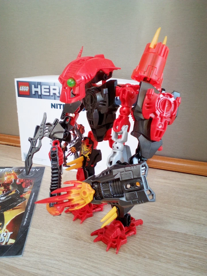 LEGO Hero Factory - Nitroblast 2194 - Bon état - année 2011 - Photo 3/4