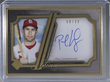 2021 Transcendent Collection Image Variation 8/20 Paul Goldschmidt Auto 0c3
