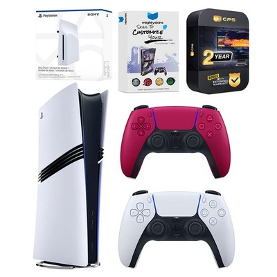 Sony PlayStation 5 Pro Digital Console + Disc Drive + Extra Controller Bundle