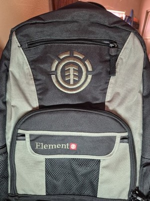 Vintage Element Skateboarding Backpack Excellent Condition Grey And Black 