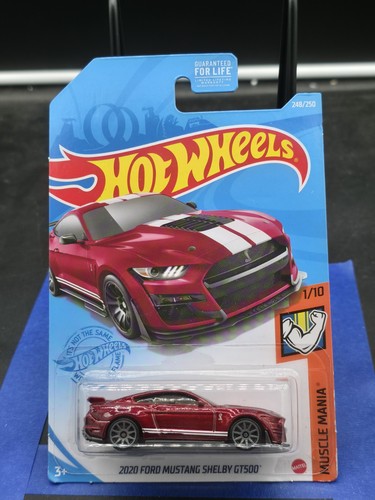 Hot Wheels 2020 Ford Mustang Shelby GT500 Red HW Muscle Mania Gamestop #1/10 NEW