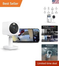 Cam OG Outdoor/Indoor Security Camera - Cloud Recording  Enhanced Two-Way Audio