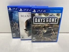 PlayStation 4 Bundle: Days Gone, Resident Evil 4 & Man of Medan