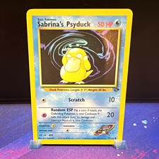Wizards of the Coast Sabrina's Psyduck 99/132 Gym Challenge 2000 Unlimited EN on eBay