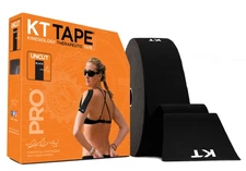 KT Tape Pro Synthetic Black 125 ft UNCUT jumbo New kinesiology tape