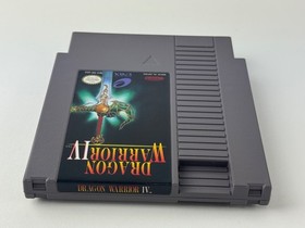 Dragon Warrior 4 (Nintendo NES, 1992) CIB Complete w/Protector, Manual & Box VGC