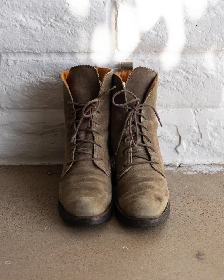 Botas al tobillo Fiorentini & Baker de cuero gamuza con cordones para mujer EE. UU. 5 UE 38 Foto 4 de 4