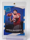 PATRICK MAHOMES II 2017 DONRUSS RATED ROOKIE FOOTBALL CHIEFS RC Q3842