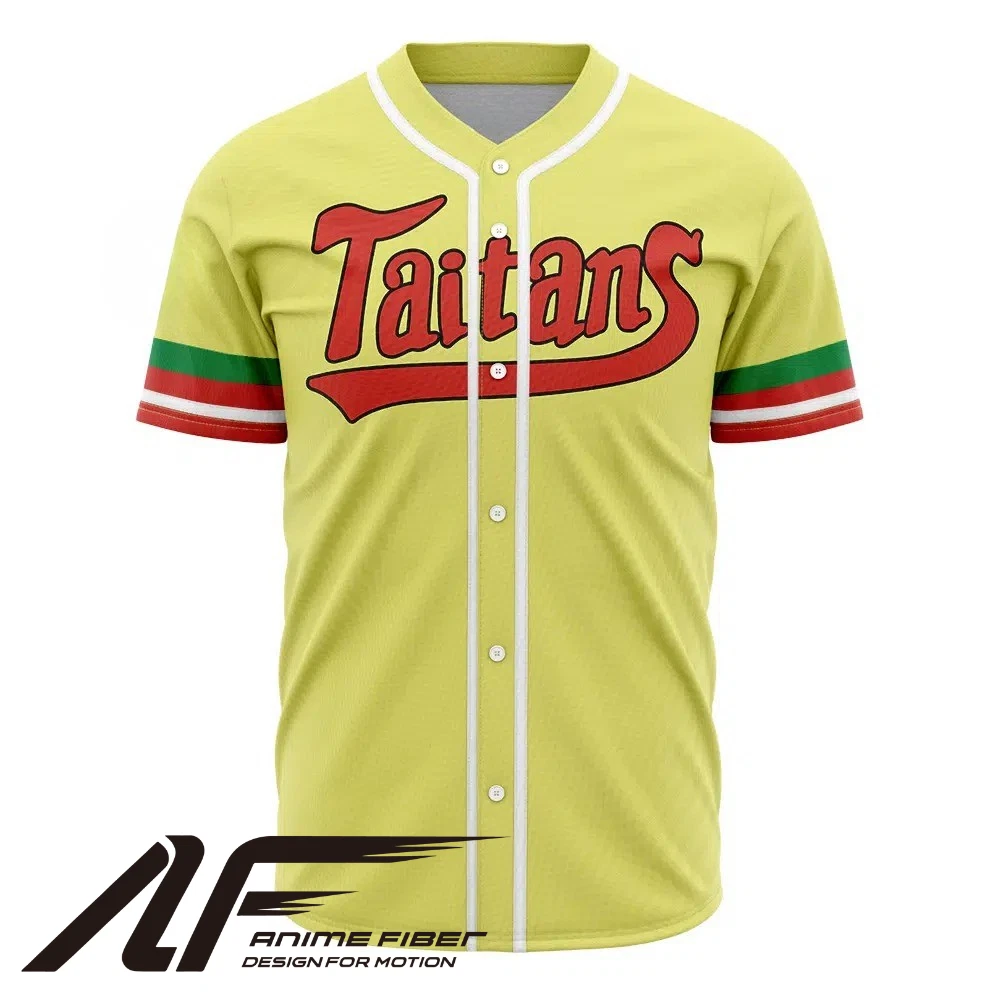 Yamcha Taitans Baseball Jersey | Dragon Ball Z Anime Jersey