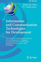 Julian M. Bass (U. A.) | Information And Communication Technologies For...