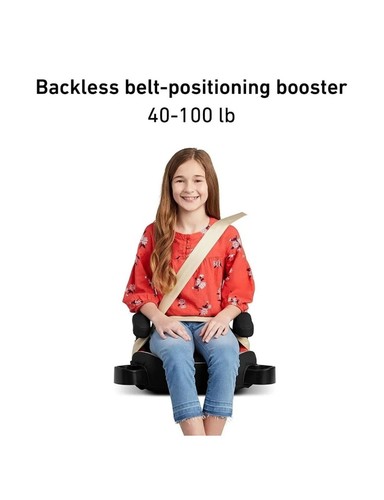 Graco TurboBooster Highback Booster Seat, Glacier Fashion - Picture 6 of 8