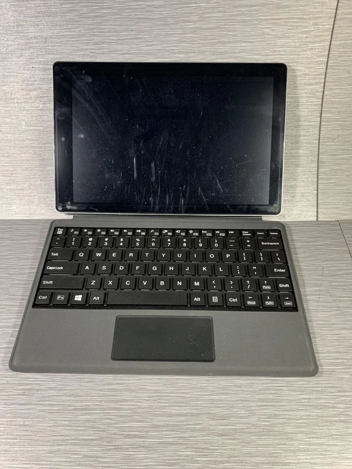 Tablet RCA Cambio W101SA23 2 en 1 plateada pantalla de 10,1" cámara incorporada para piezas Foto 3 de 4