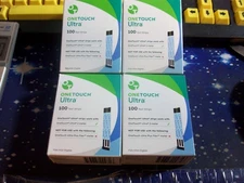 200 ONE TOUCH ULTRA TEST STRIPS 2 BOXES OF 100,EXP  10 & 11-26,GOOD SEALED BOXES