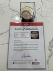 Mickey Mantle Autographed Baseball PSA/DNA With Letter Of Authenticity