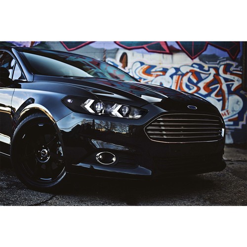 For Ford Fusion 2013-2016 Start Up Animation NO Demon Eyes LED Front Headlights - Picture 11 of 19