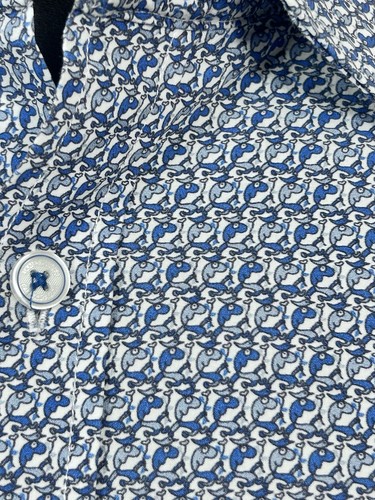 James Harper x Michael Leunig Mens Shirt Medium long Sleeve - Picture 3 of 7