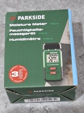 Parkside Moisture Meter – For Walls, Wood & Building Materials With Temperature