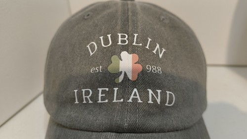 Dublin Ireland Shamrock Hat Irish Baseball Cap adjustable,St. Patrick's Day,NWOT - Picture 10 of 10