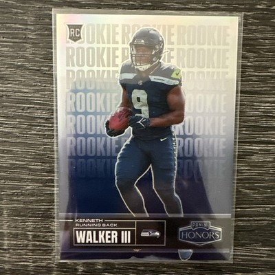 2022 Honors Football Kenneth Walker III RC 2003 HONORS ROOKIES SILVER PRIZM /75