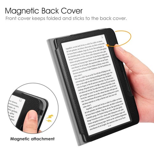 Étui pour Kobo Libra H2O 7 Pouces/Tolino Vision 5 2019 - Housse avec Béquille... - Photo 6/7