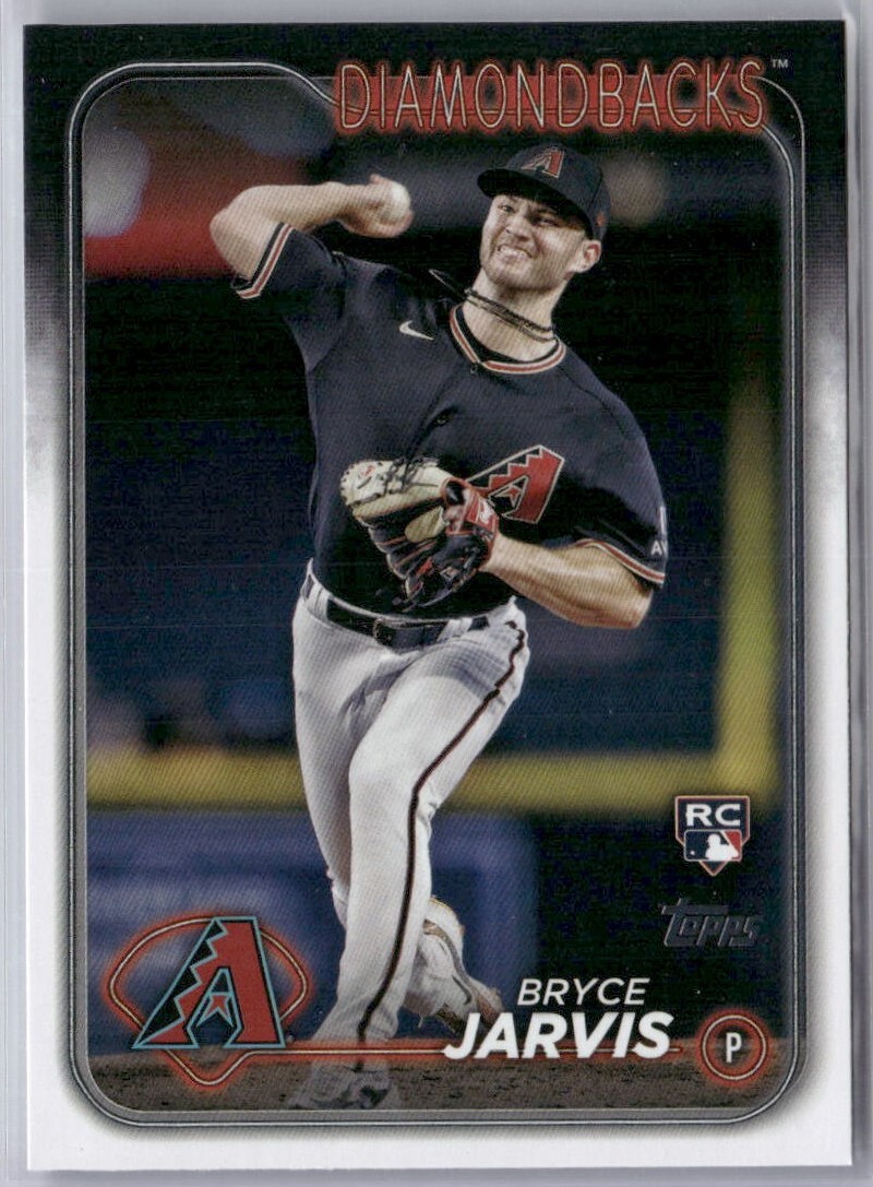 Bryce Jarvis Rookie RC 2024 Topps Base #363 Arizona Diamondbacks