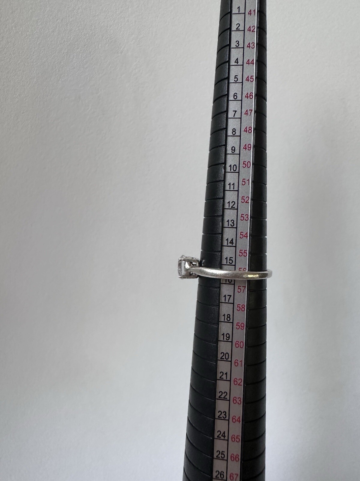 Round Simulated Diamond Solitaire Engagement Ring… - image 10