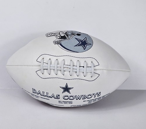 Dallas Cowboys signiert Football Chad Hennings Champions Super Bowl handsigniert - Bild 3 von 12