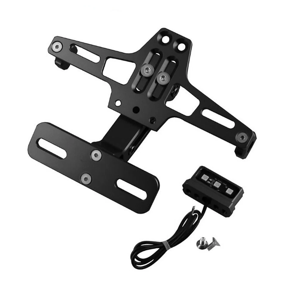 License Plate Holder Tail Tidy LED For Honda CBR900RR 1000RR CRF250L 300 CRF450L - Image 4 of 4