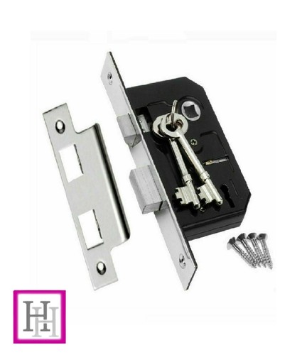Manija de puerta victoriana acabado negro mate palanca de desplazamiento y cerradura + juego de llaves 1-5 pares - Imagen 35 de 42