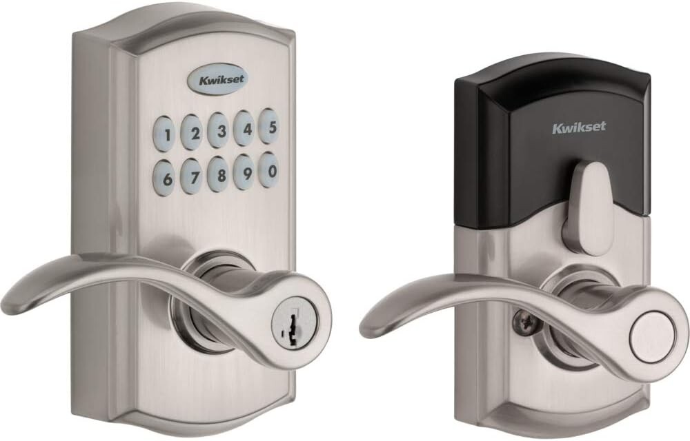 Kwikset 955PML-15S SmartCode Keyless Keypad Door DeadBolt Auto