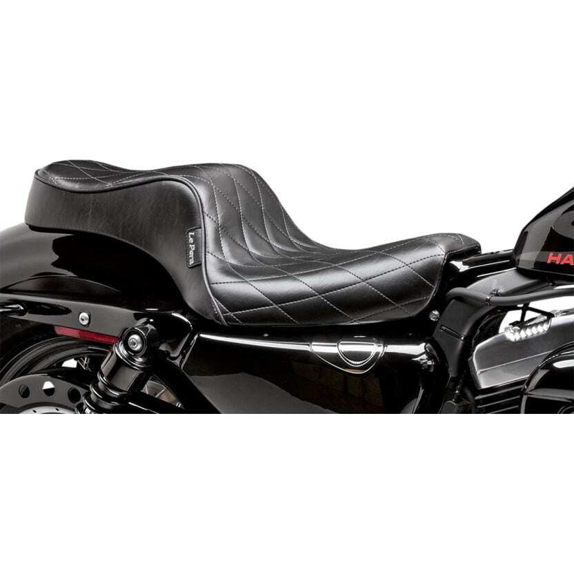 Le Pera Cherokee Diamond Stitch Seat 4 Harley 04-06/10-22 XL