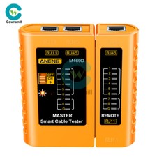 ANENG Networks Cable Tester Ethernet RJ45 RJ11 LAN Wire Telephone Cable Tester 