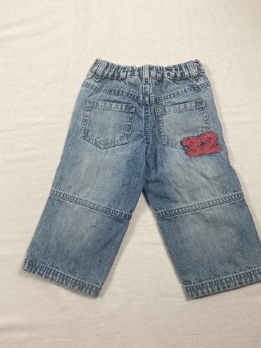 French Toast Vintage Denim Size 18mo Patch Embroidered Denim Touchdown Patches - Picture 2 of 6