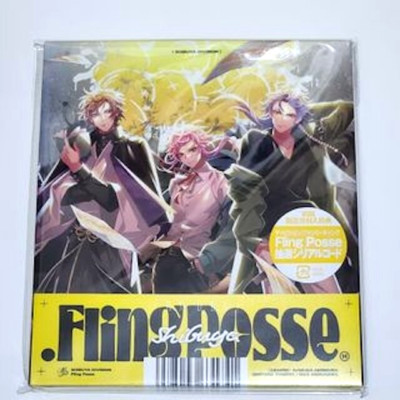 Fling Posse Hypnosis Mic -Division Rap Battle- Japan Music CD With mega jacket
