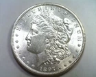 1897-S MORGAN SILVER DOLLAR CHOICE ABOUT UNCIRCULATED++ CH. AU++ NICE ORIGINAL