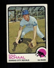 1973 Topps - #416 Paul Schaal Kansas City Royals Baseball Card