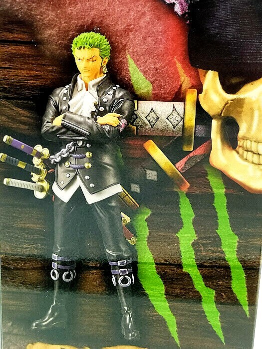 ACTION FIGURE ONE PIECE FILM RED - RORONOA ZORO - DXF-THE GRANDLINE MEN -  REF.: 18949 - Preech Informática