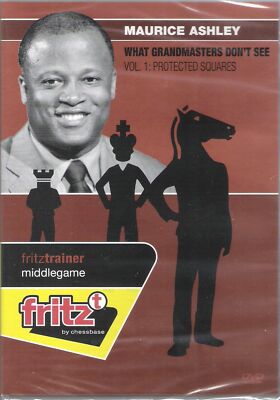 ChessBase - Ashley - What Grandmasters Don't See - Vol. 1 - Chess  NEU / NEW OVP
