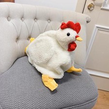 Women Shoulder Tote Fashion Bag Cartoon Chicken Pattern Casual HandBag